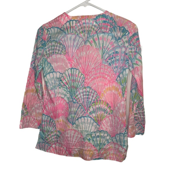 EUC Lilly Pulitzer Amelia Island Tunic Oh Shello Size XXS - Picture 3 of 7